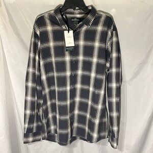 Midnight Color 2XL Rodd & Gunn Men’s Button-down Glenene LS SF Shirt